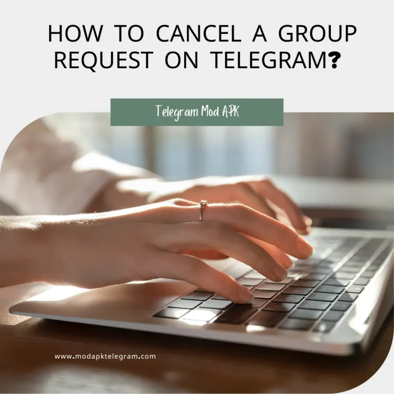 How to Cancel a Group Request on Telegram 10 How To Cancel a Group Request on Telegram
