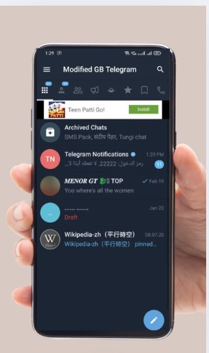 GB Telegram Mod APK 10 telegram settings iamge
